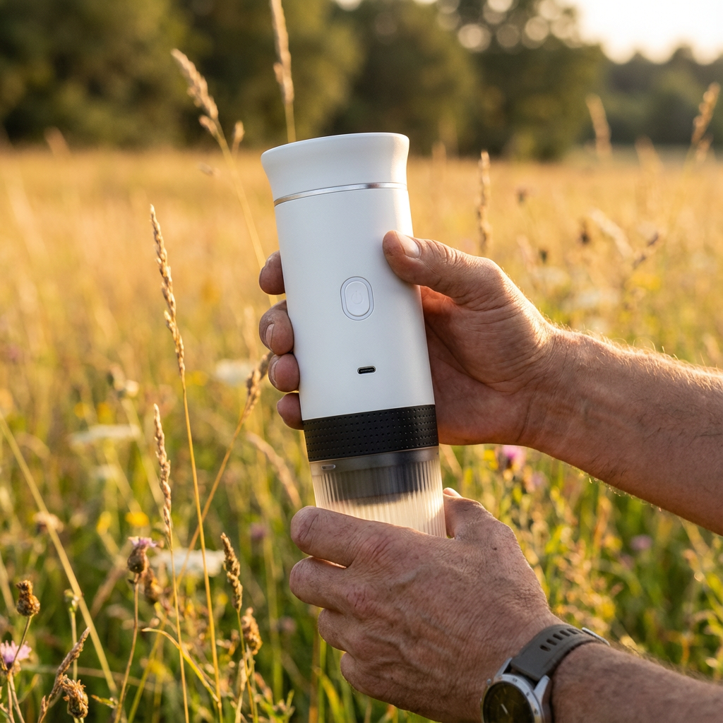 Machine à expresso portable Blanc