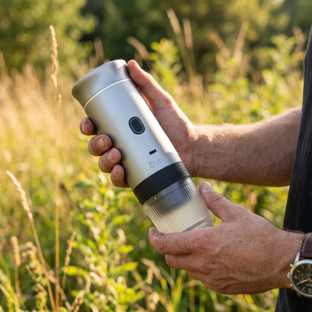 Machine à expresso portable Gris