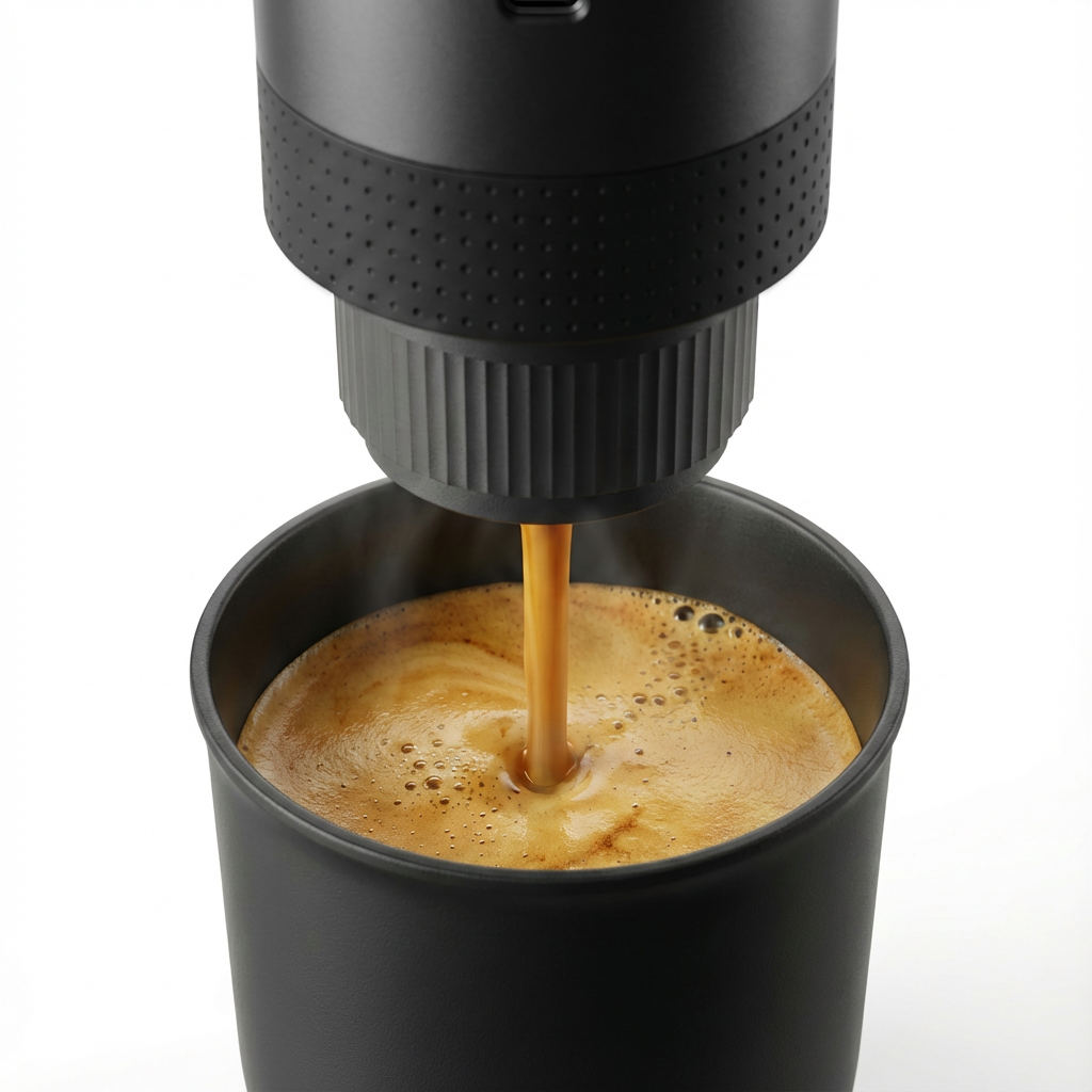 Machine à expresso portable Noire