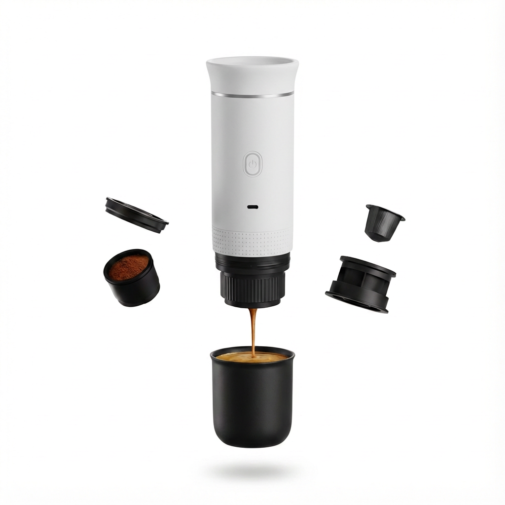 Machine à expresso portable Blanc