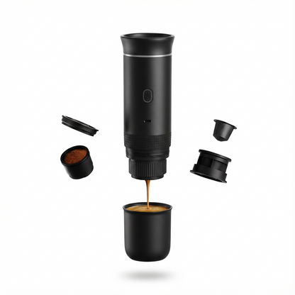 Machine à expresso portable Noire
