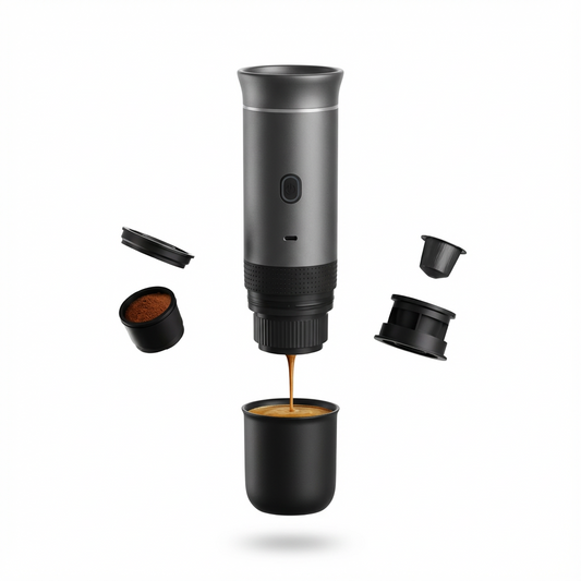 Machine à expresso portable Gris