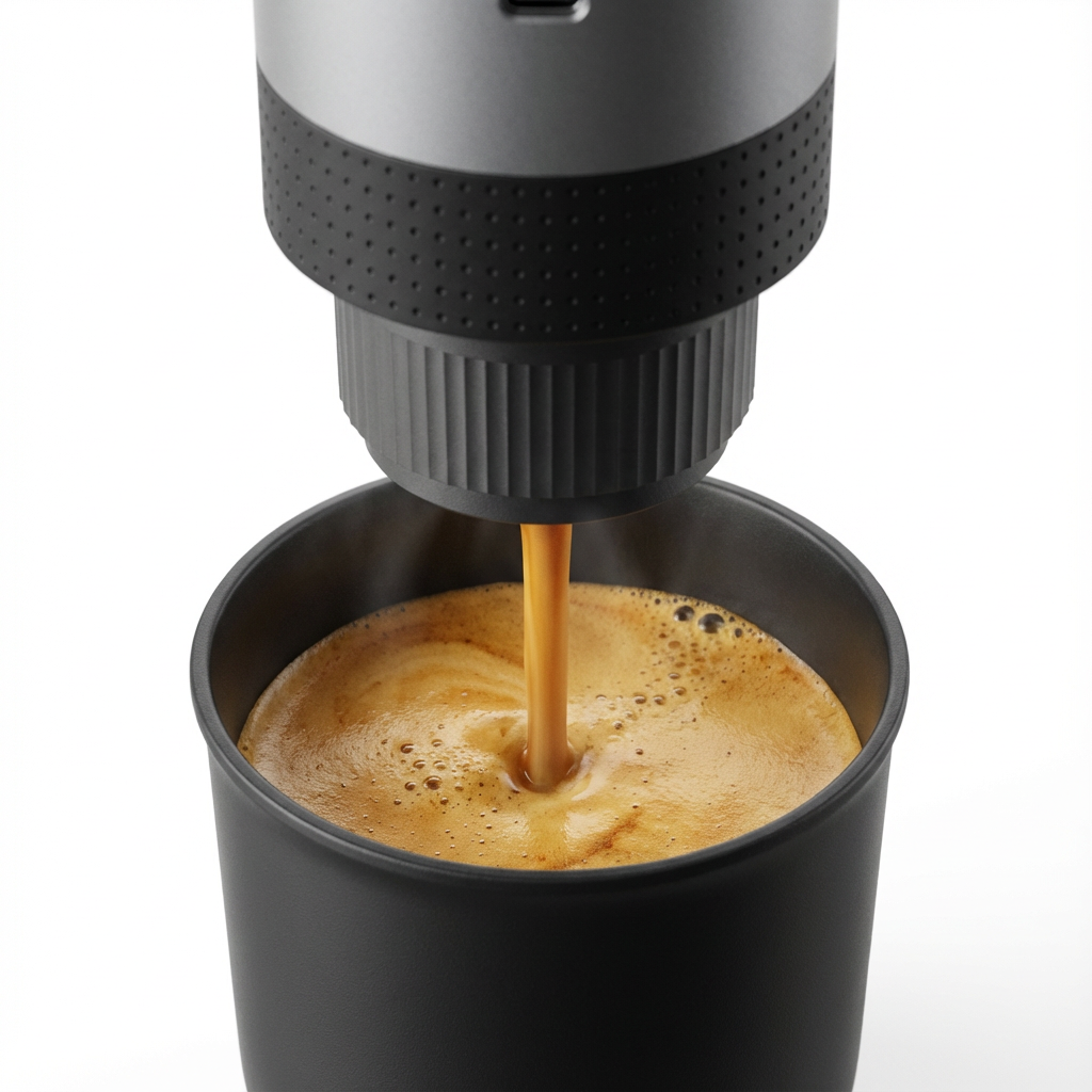 Machine à expresso portable Gris