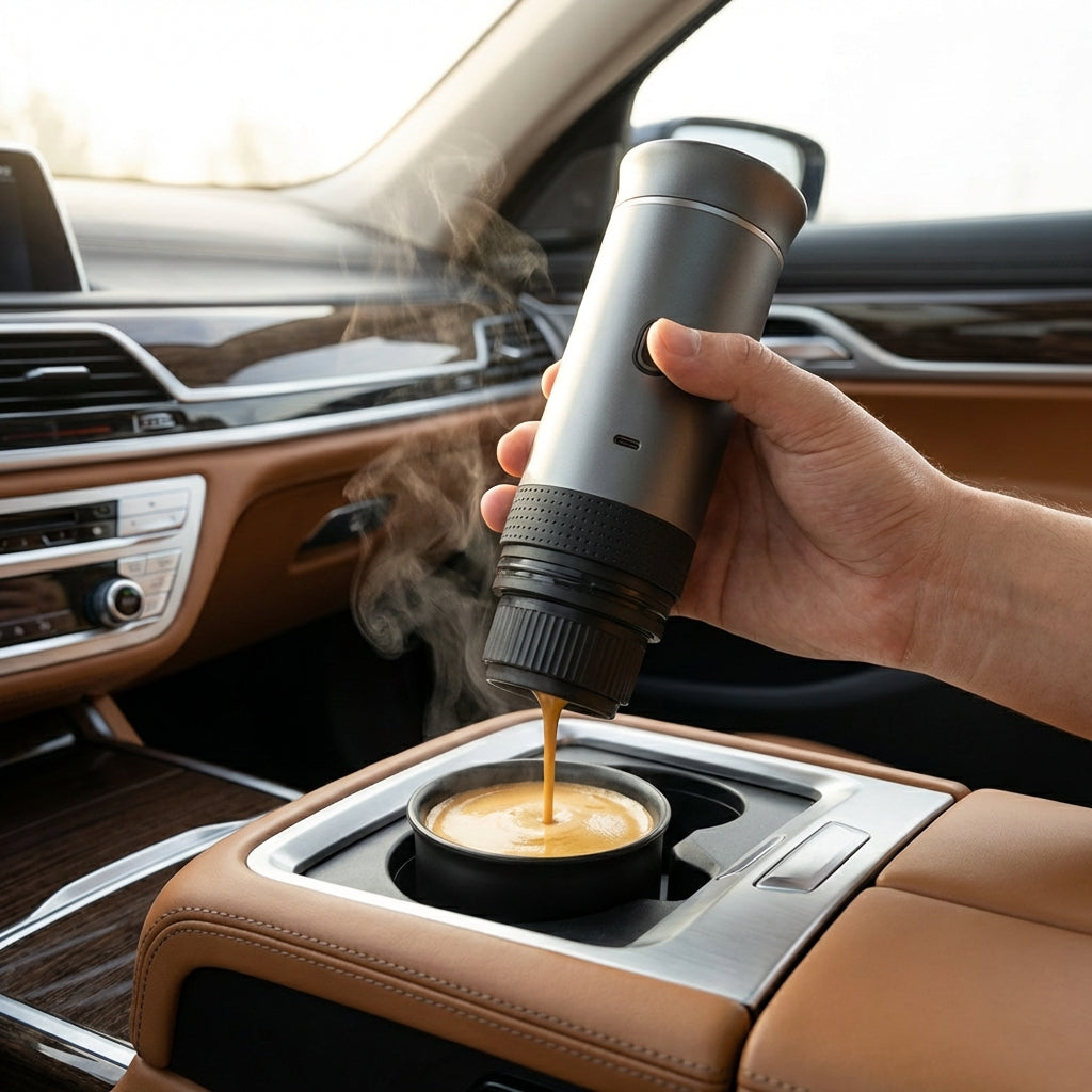 Machine à expresso portable Grise