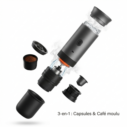 Machine à expresso portable Grise