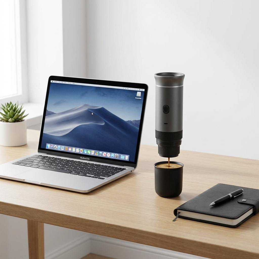 Machine à expresso portable Grise