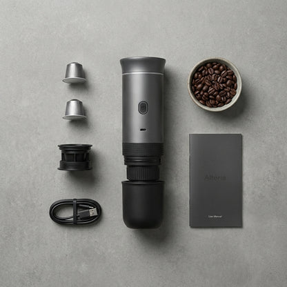 Machine à expresso portable Grise